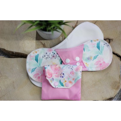 Pastel flower - Sanitary pads - Made to order